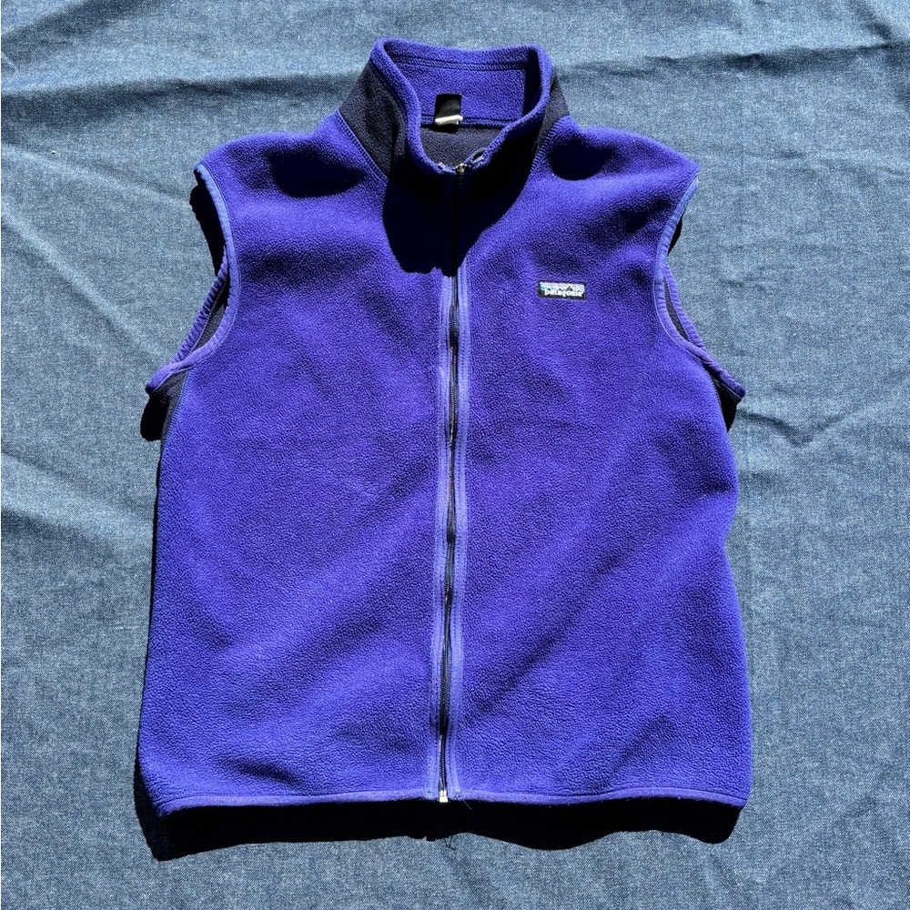 Vintage Patagonia Purple Fleece Vest